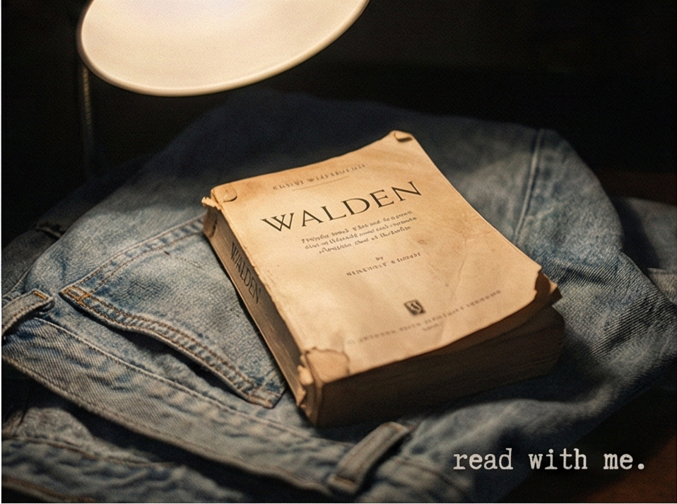 A public domain book under a warm reading lamp